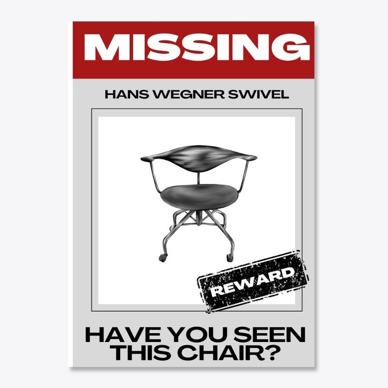 The Takeover Hans Wegner Sticker