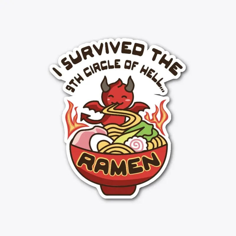 The Takeover Ramen Sticker